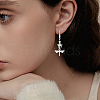 30Pcs Rack Plating Eco-friendly Brass Earring Hooks KK-BBC0027-53-5