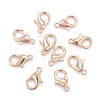 Zinc Alloy Lobster Claw Clasps X-E102-KCG-2