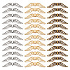150Pcs 3 Colors Tibetan Style Alloy Beads FIND-GO0002-53-1