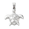 304 Stainless Steel Pendants STAS-B141-04A-P-1