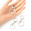 10Pcs Alloy Split Key Rings KK-YW0002-01P-4