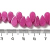 Natural White Jade Beads Strands G-B064-B56-5