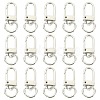 10Pcs Alloy Swivel Clasps PURS-CJ0001-01-1