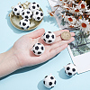 10Pcs PVC & Iron Charms FIND-SC0022-19-3