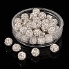 Pave Disco Ball Beads RB-Q195-A6mm-001-1