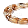 Natural Banded Agate Beads Strands G-G0001-D01-4