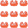 10Pcs Glass Enamel Beads LAMP-PA0001-44A-1