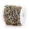Brass Rhombus Link Chains CHC-N023-08E-G-2