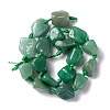 Natural Green Aventurine Beads Strands G-B024-10-2