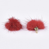 Faux Mink Fur Tassel Pendant Decorations X-FIND-S300-37O-2
