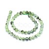 Natural Prehnite Beads Strands G-F602-01-6mm-2