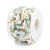 Handmade Round & Cross Natural Shell Beaded Chains CHS-P019-03G-C-3