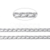 Oval Oxidation Aluminum Curb Chains CHA-K003-08P-3