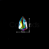 Glass Rhinestone Cabochons LS-MRMJ-T010-137E-2