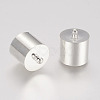 Brass Cord Ends X-KK-D219-11x7-S-3