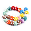 Handmade Porcelain Bead Strands X-PORC-N007-26-2