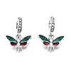 Rack Plating Alloy Enamel European Dangle Charms LS-MPDL-N039-040-1