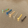 304 Stainless Steel Star Nose Bone Rings WGFF656-02-1