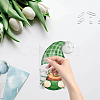 8Pcs 4 Styles Saint Patrick's Day Waterproof Static Stickers DIY-WH0311-040-3