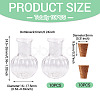 10Pcs Clear Glass Wishing Bottles AJEW-TA0002-85B-4