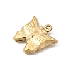 304 Stainless Steel Pendants STAS-G389-02G-08-2