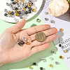 150Pcs 15 Styles Alloy European Beads FIND-SC0020-10-4