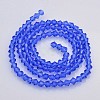 Faceted Bicone Glass Beads Strands EGLA-P017-3mm-10-2