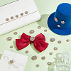 40Pcs 3 Styles Zinc Alloy Crystal Rhinestone Cabochons FIND-GA0007-04KCG-4