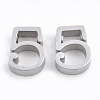 Tarnish Resistant 304 Stainless Steel Pendants STAS-T041-09-5-1