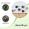 2 Strands Natural African Bloodstone Beads Strands G-SP0001-27-2