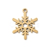 Christmas 201 Stainless Steel Pendants STAS-S157-02G-G-1
