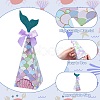 20Pcs 4 Colors Mermaid Tail Shape Candboard Box CON-CJ0001-22-3