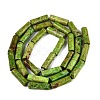 Dyed Natural Imperial Jasper Beads Strands G-H087-H01-01B-3