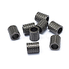 Rack Plating Brass European Beads KK-O125-07B-1
