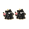 Halloween Alloy Enamel Pendants STAS-I354-01G-F-1