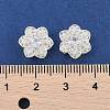 Rack Plating Brass Micro Pave Cubic Zirconia Beads KK-F879-02S-01-3