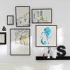 PET Plastic Drawing Painting Stencils Templates DIY-WH0284-003-6