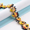 Handmade Porcelain Beads PORC-G002-54A-4