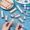20Pcs 4 Style Round Wooden Sticks WOOD-NB0002-16B-3