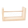 Wooden Weaving Loom Roller Frames DIY-WH0183-23-1