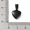 Ion Plating(IP) 304 Stainless Steel Pendants STAS-I127-007B-01-2