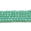 Glass Imitation Jade Beads Strands GLAA-H021-02-07-2