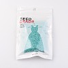 12/0 1.5~2mm Baking Paint Glass Seed Beads Loose Spacer Beads X-SEED-S001-K10-3