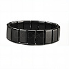 Non-magnetic Synthetic Hematite Beaded Stretch Bracelets for Men FS-WG73B41-05-1