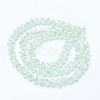 Electroplate Glass Beads Strands EGLA-A034-J6mm-B03-2