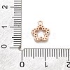 925 Sterling Silver Micro Pave Clear Cubic Zirconia Charms STER-A034-02B-RG-3