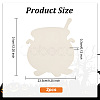 Unfinished Wooden Pieces WOOD-WH0002-32G-2