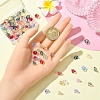 50Pcs Electroplate Glass Beads EGLA-YW0005-10-4