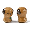 Hand-Painted Porcelain Beads PORC-R001-01C-2