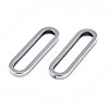 Tarnish Resistant 201 Stainless Steel Linking Rings STAS-S080-001P-1